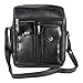 Paul Walter Travel kit Bag Genuine Leather Crossbody Shoulder Bag Business Handbag Messenger Bag Black