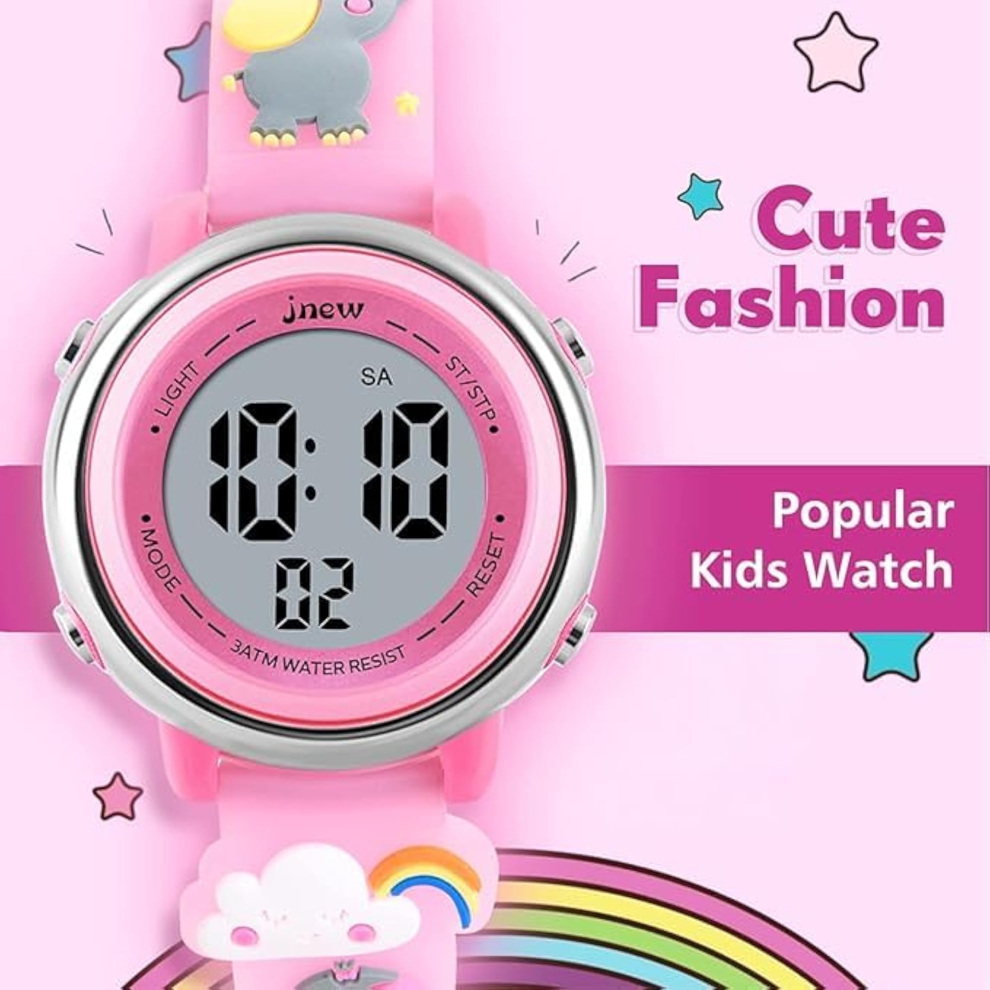 Kids LED Unicorn Watch with Silicone Strap