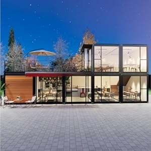 Modulaire opvouwbare huizen met twee verdiepingen met volledig uitgeruste keuken en badkamer geschikt voor eenvoudig leven Uitbreidbaar mobiel Prefab Tiny Homes Cafe House te koop