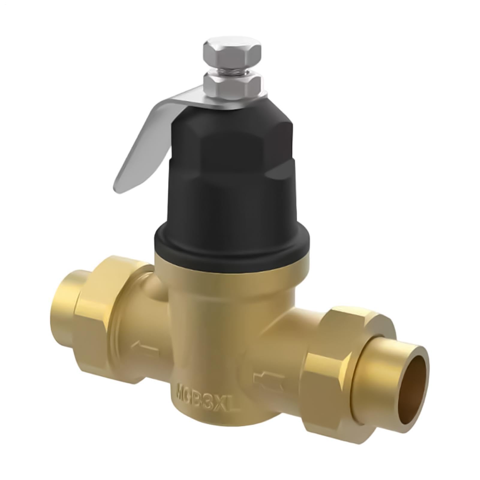 Regolatore di Pressione 'Acqua Valvola Idraulica Regolabile Ricambio Da 3/4 | Regolatore Di Pressione Per Tubo Da Giardino Per Camper Irrigazione Casa Giardino Industria