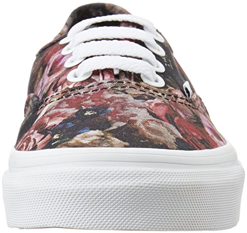 Image of Vans Unisex Authentic Moody Floral, Black and True White Sneakers - 7 UK /India (40.5 EU)