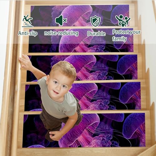 Tapis d'escalier antidérapants pour sécuriser les chiens et enfants