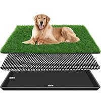 STARROAD-TIM 60 * 90CM Kunstrasen Hundetoilette Hundetoilette für Kleine Hunde Welpenklo Haustiertoilette Trainingsunterlage Wiederverwendbare Haustiertoilette für Haustiere für Kleine Tier WC