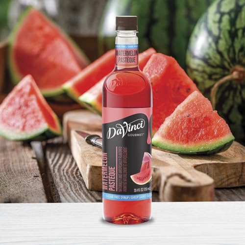 Image of DaVinci Gourmet Sugar Free Watermelon Syrup, 25.4 Fl Oz (Pack of 2)
