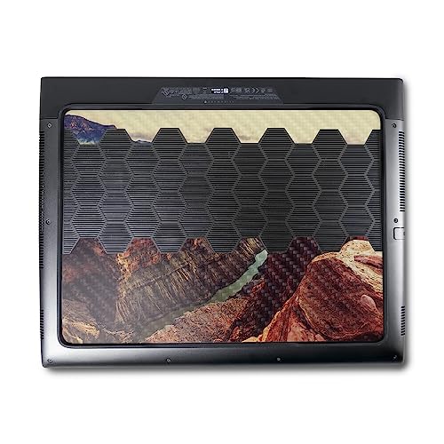 Image of MightySkins Carbon Fiber Skin Compatible with Alienware M18 R1 (2023) Full Wrap Kit - Grand Canyon | Protective, Durable Textured Carbon Fiber Finish | Easy to Apply & Change Styles | Made in The USA