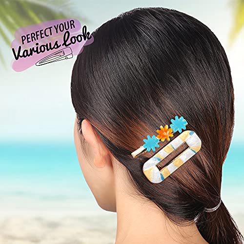 Metal Hair Clips, Leobro 50Pcs Hair Clips For Women, Girls, Alligator Clips, Clips For Hair, Hair Barrettes For Women, For Diy Acrylic Resin Hair Clips, Hair Bows, Crafts, Gold #TOP6