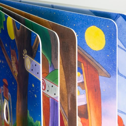 Hör mal (Soundbuch): Mach mit - Pust aus: Gute Nacht, ihr kleinen Tiere: Zum Hören, Auspusten und Mitmachen ab 2 Jahren. Mit Puste-Licht und Musik für eine Gute Nacht (Deutsche Version)