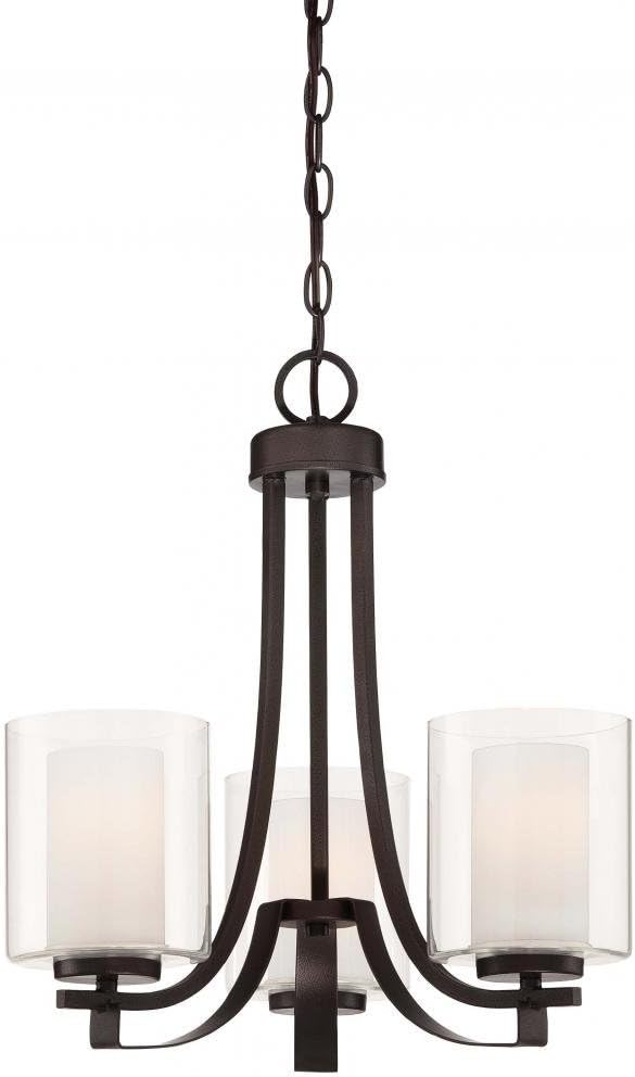 Flаѕh Dеаlѕ - 40% оƒƒ Smoked Iron 3 Light 1 Tier Chandelier from The Parsons Studio Collection Model-4103-172 Flаѕh Dеаlѕ - 40% оƒƒ Smoked Iron 3 Light 1 Tier Chandelier from The Parsons Studio Collection Model-4103-172