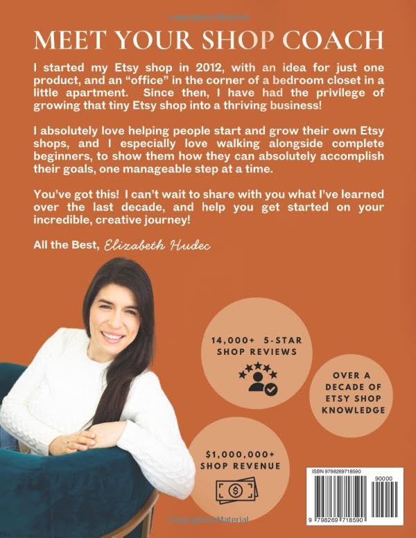 The Beginner's ETSY Shop Launch-Kit Step-by-Step Workbook: A Fillable Workbook for Complete Beginners | Size 8.5x11 | A Guide for Entrepreneurs, Small Business Owners, Crafting Businesses, and Artists: Paperback