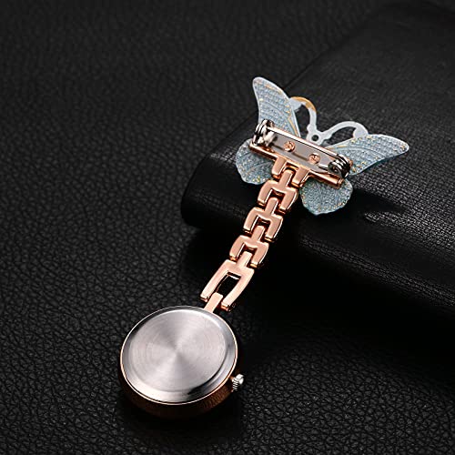 Image of Aroncent Nurse Fob Watch Collection: Medical Professional Lapel Pin-On Pocket Watches with Second Hand - Various Styles and Colors for Healthcare Workers