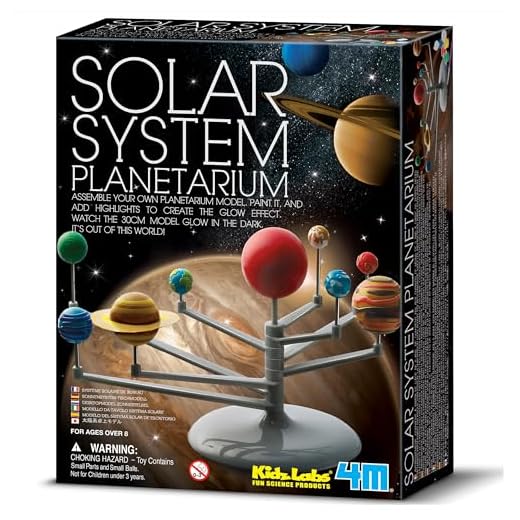 4M Kidz Labs Solar System Planetarium Model