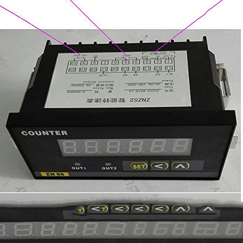 Smart tachometer speed line table Meter input pulse signal output analog 010