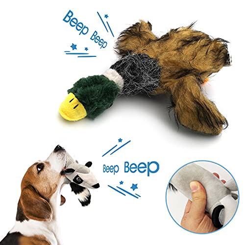 Anbercare Dog Plush Toys,Squeaky Dog Toys,Dog Stuffed Animals Toys With Polyester Fiber,Durable Chewing Toys For Puppy,Small And Medium Breed #TOP1