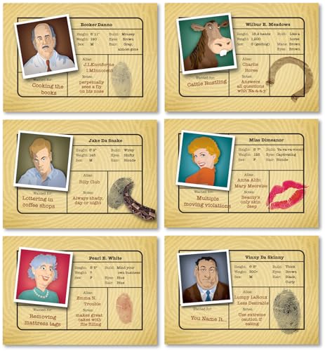 Simply Suspects: Juego de mesa detectivesco para 8+ miniatura 5