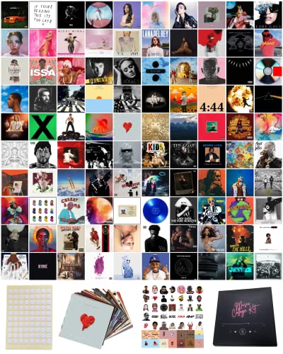 unique america 150 Pcs | Posters, Album Cover Posters, Posters For Bedroom, Room Decor, Rapper Posters For Room, Rap Album Posters, Music Artist Posters, 6x6 Inch 100 Pcs & 50 Stickers