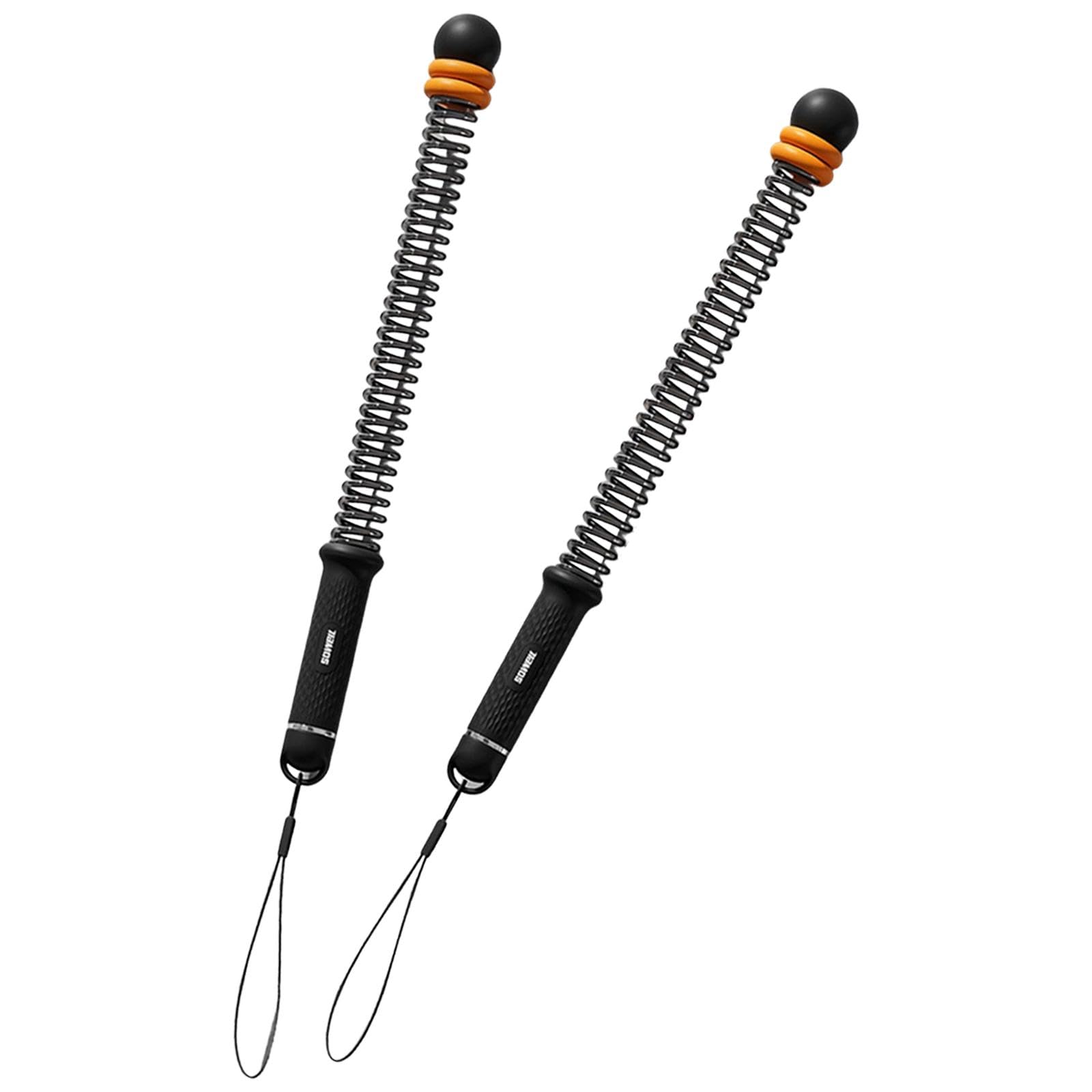Ojiva® 2Pcs Ropeless Battle Ropes Adjustable Weight for Home Gym Arm | Easy To UseNo Installation RequiredSimply Pick Up And Start Exercising. The Integrated Handle Offers A Secure Grip, While-image-9