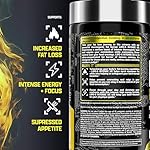 Nutrex Research Lipo6 Black Intense Ultra Concentrate Thermogenic Belly Fat Burner for Men and Women | Diet Weight Loss Supplement and Appetite Suppressant | 60 Diet Pills - Image 3