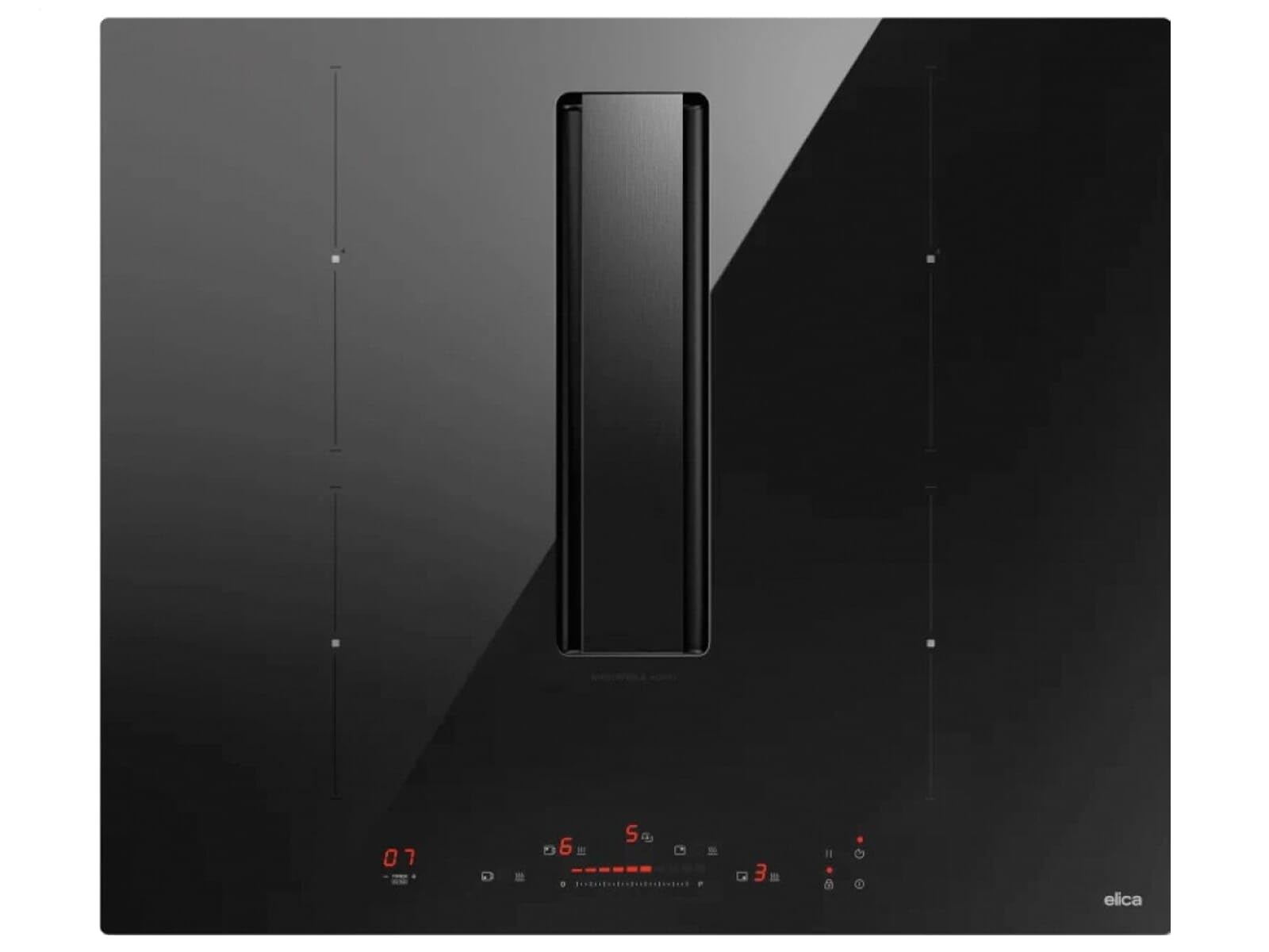 Table induction aspirante - ELICA - NikolaTesla Alpha B - 4 foyers - PRF0196211 - Largeur 60cm