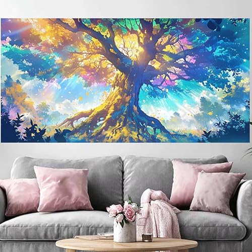 Diamond painting 5D grand format anti stress pour adultes amateurs d'art