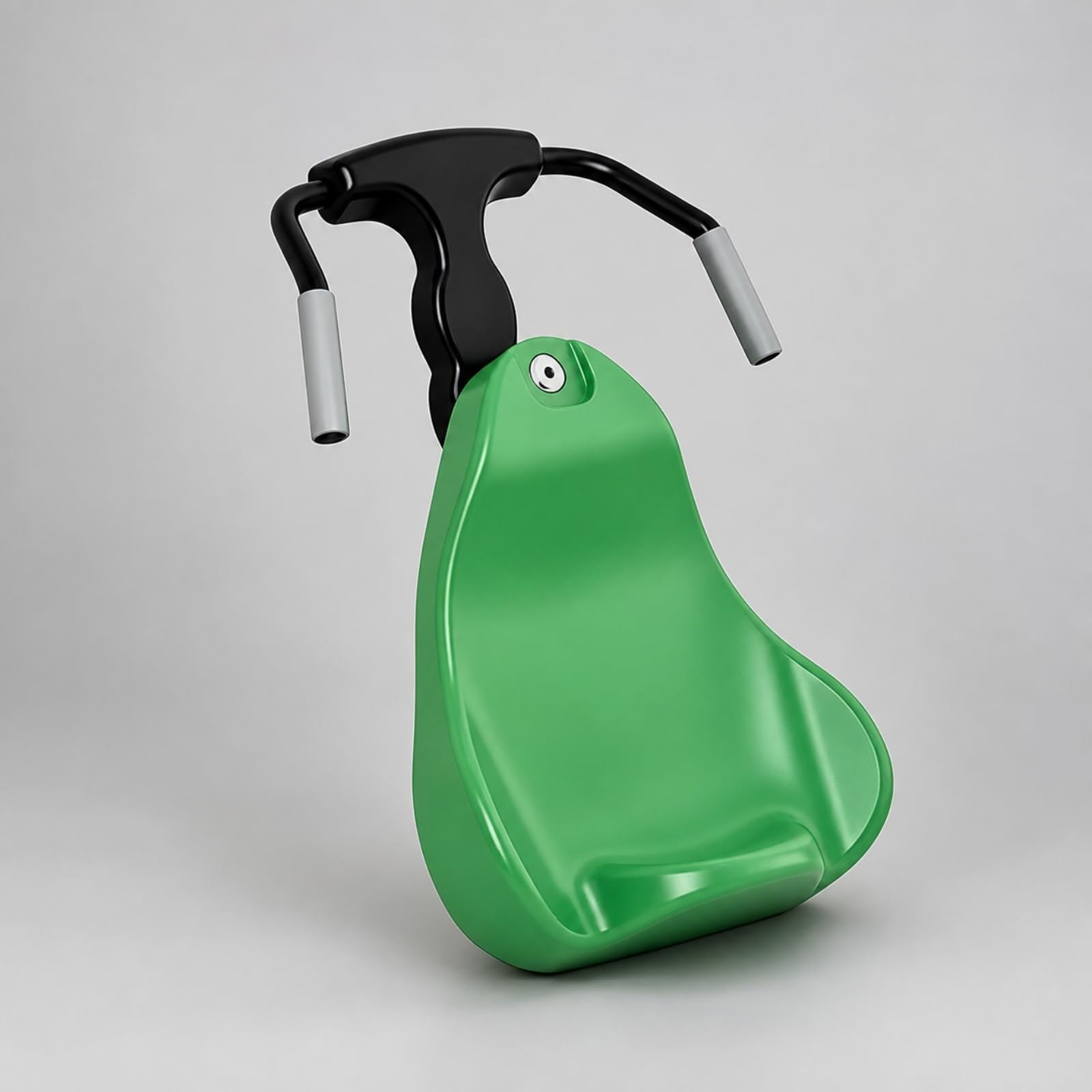 Veicolo a Spinta con Sedile Sagom Adatto Ai Bambini Auto Cavalcabile Confortevole Mezzo di Equilibrio per Cortile, Verde