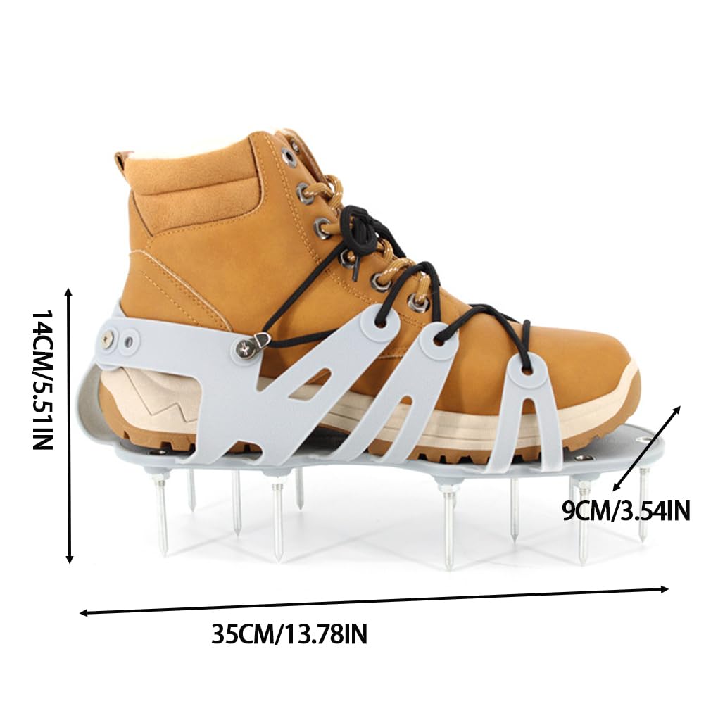 Zapatos de clavos autonivelantes Fácil penetración en el suelo Agarre fuerte PP Estilo envolvente integrado Zapatos para suelo suelto Punto de apoyo estable