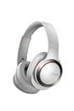 Audio Enduro ANC Noise Canceling Headphones, Bluetooth Multipoint Connection, Over-The-Ear Design with Mic, Crystal Clear Hands-Free Calling, up to 60 Hours of Battery Life - Light Grey