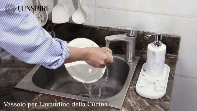 Set di 2 vassoi da bagno, vassoio decorativo, vassoio di stoccaggio in