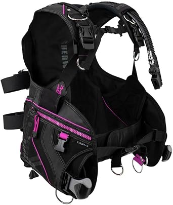 Sherwood Luna Female BCD with Gemini Inflator Large, Magenta