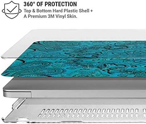 Skinit Case + Skin Compatible with MacBook Pro 15in (2016-19) Originally Designed Blue Zen Design