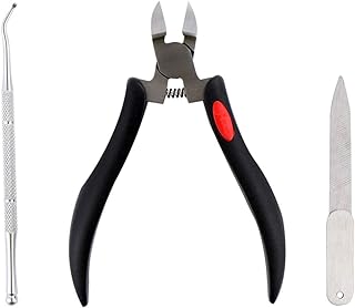 Kit de 3 peças de cortadores de cutículas ARTIBETTER Cortador de cutículas, kit de manicure, kit de pedicure, removedor de cutículas de aço inoxidável para unhas e unhas (cores sortidas)