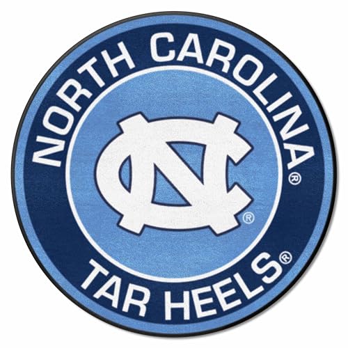 FANMATS NCAA North Carolina Tar Heels 27in Round Mat