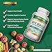 Nature's Lab Six Daily Advanced Multivitamin - Over 90 Nutrients, Minerals, Antioxidants, Herbs & Whole Foods - 180 Capsules (30 Day Supply)