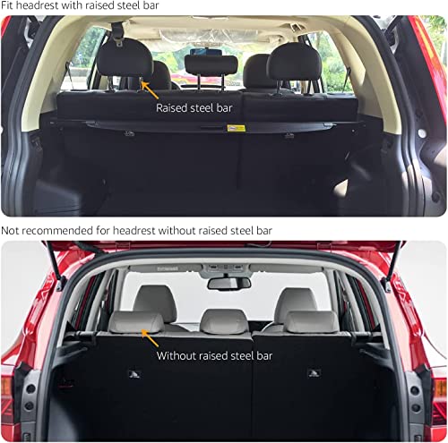 Amazon Basics Adjustable Dog Car Barrier for Vehicles, 59.72 x 5.20 x 16.46 in, Black