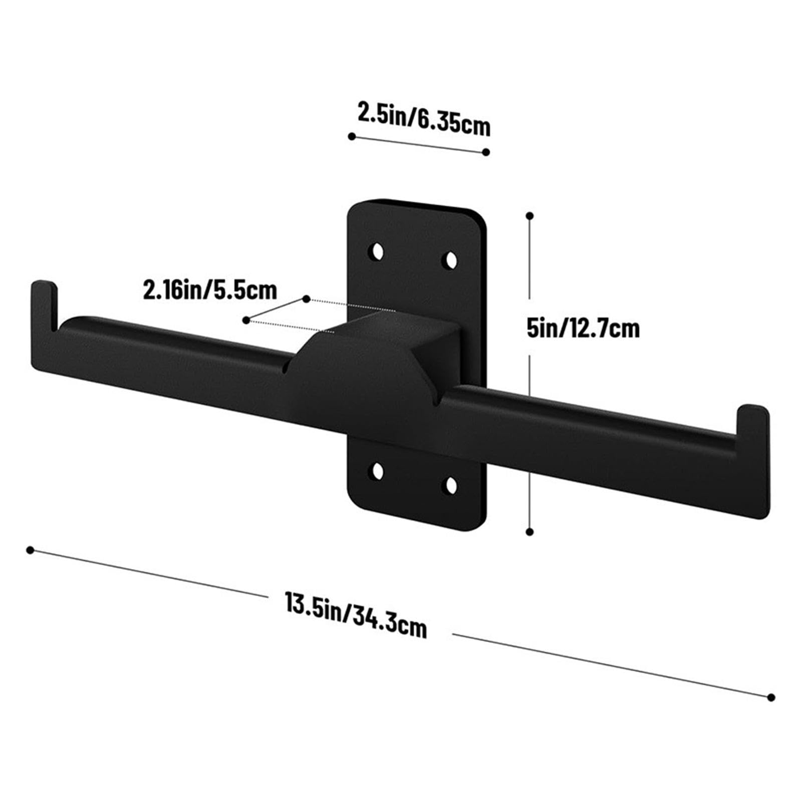 Wall Mount Rack, Backpack Blower Hanger, Hunting Pack Storage Rack, Storage Hanger, Garage Organizer Wall Rack, Backpack Sprayer Wall Mount Rack Versatile Steel Hanger for Garage Storage