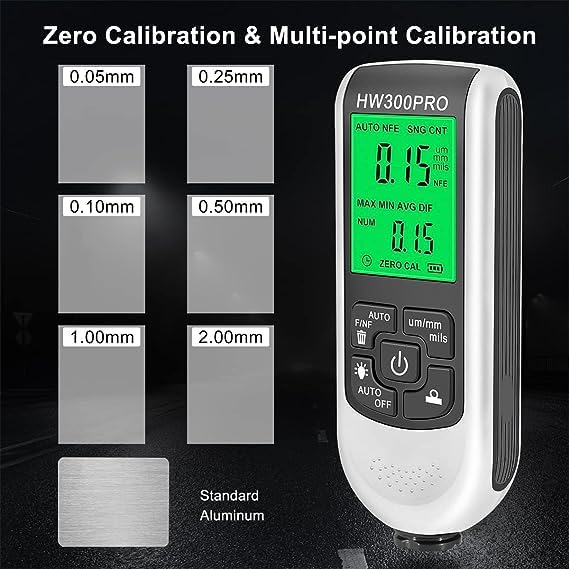 Calibrador digital para espesor de pintura AYNEFY miniatura 4