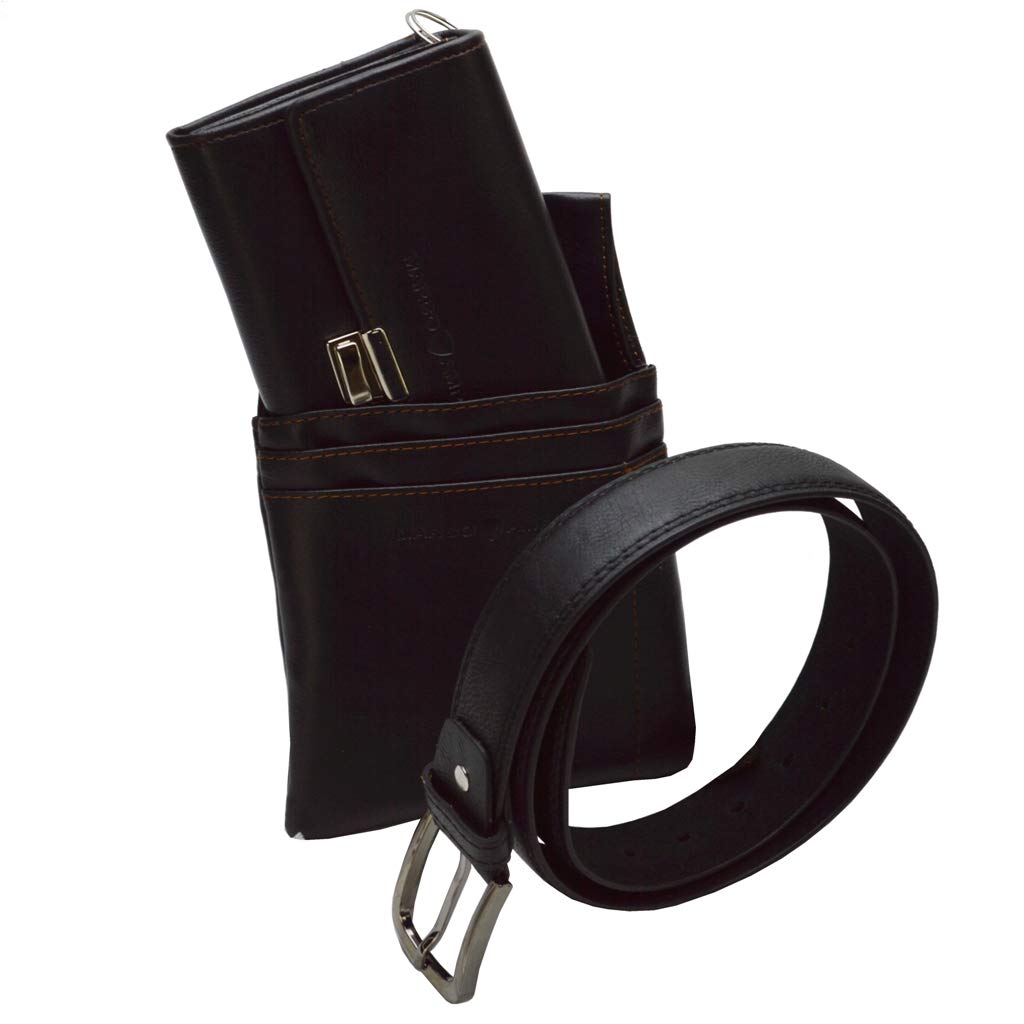 flevado CELRIC Kellnerbörsenset 4 teiliges Kellner-Bedienungsset Halfter Colt + Kellnerbörse + Hosenkette + Kellnergürtel Gastrobekleidung NUR FÜR Kurze Zeit!!!