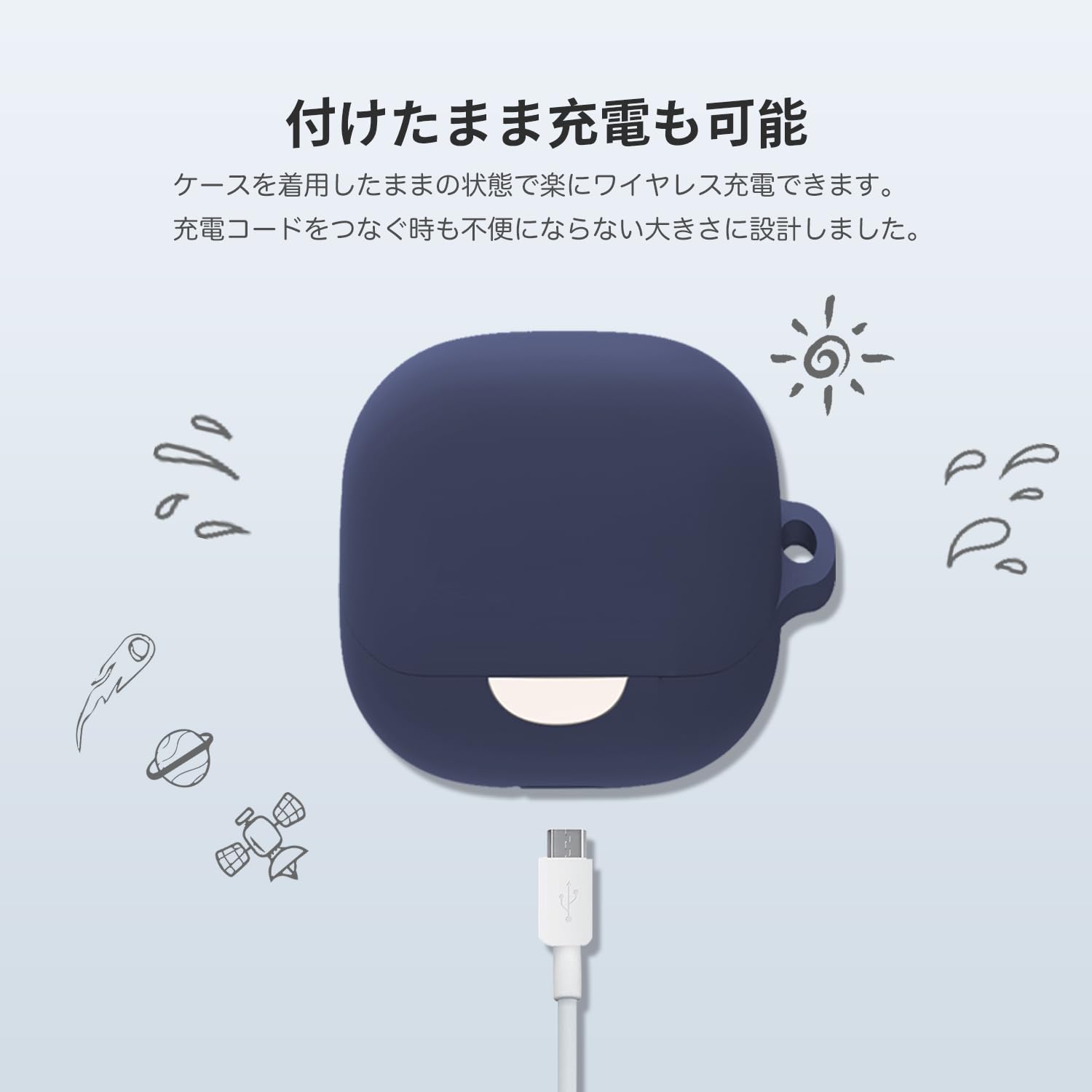 Amazon | Anker Soundcore AeroFit Pro 用 ケース YAJOJO ワイヤレス