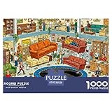 Insane Möbelgeschäft Hölzerne Puzzles Wasserfest 1000 Teile DIY- Puzzle Für Erwachsene Unmöglich Herausfordernde Puzzlespiele