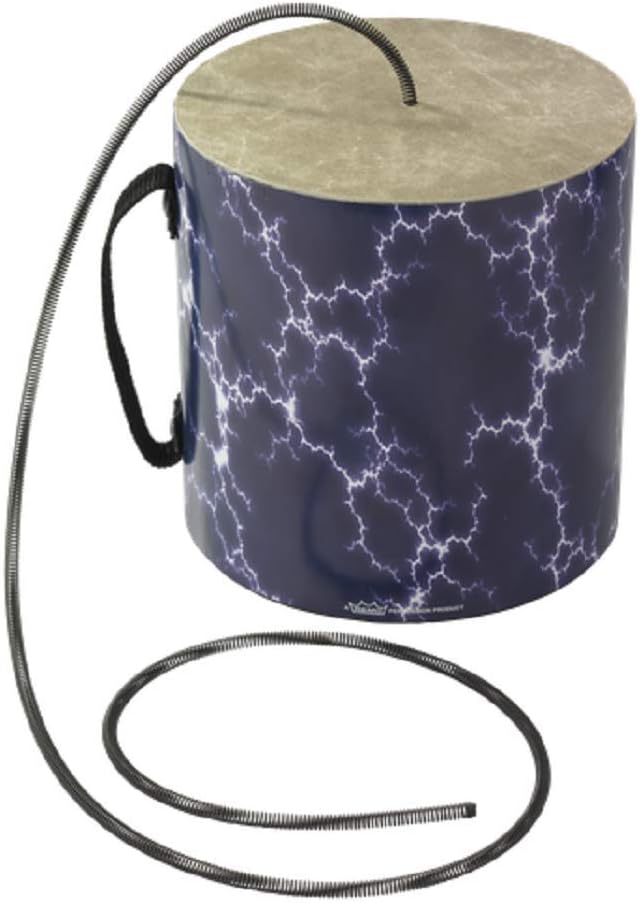 REMO Thunder Tube, 6" Diameter, 6" Length, Stormy' Graphics