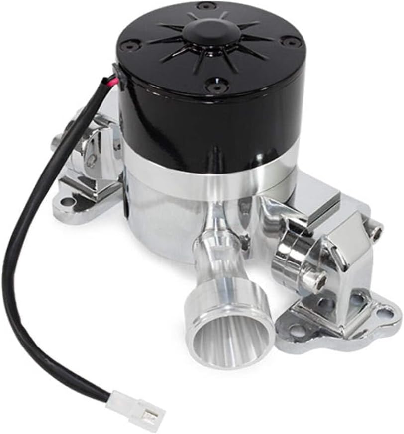 Top Street Performance HC8031C Chrome Finish Aluminum Electric Water Pump