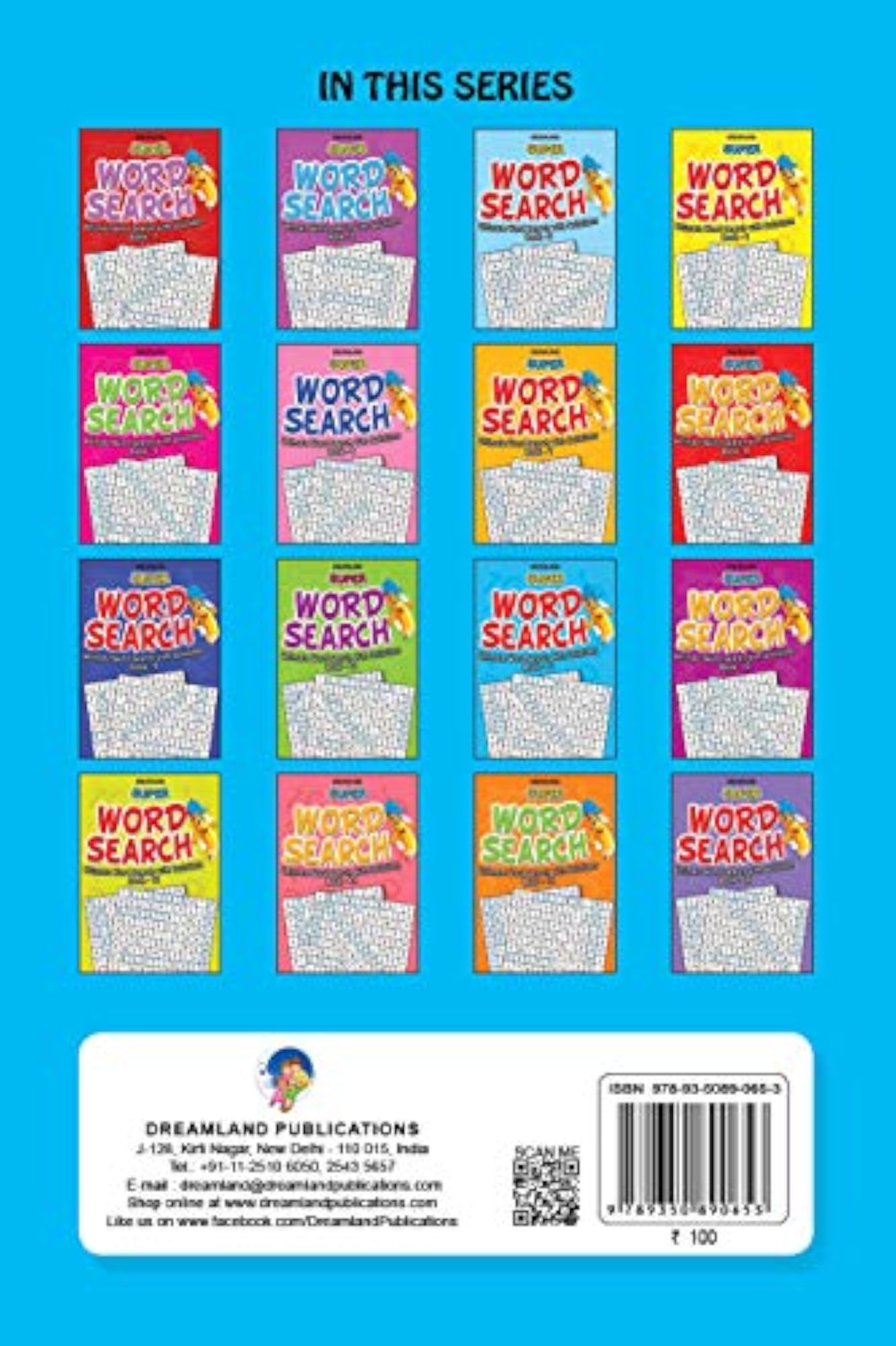 Word Book for Age 6-15, 192 Pages with Solutions