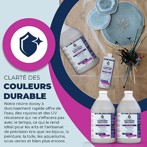 Résine époxy pour bijoux faits main en inclusion d'art - 3
