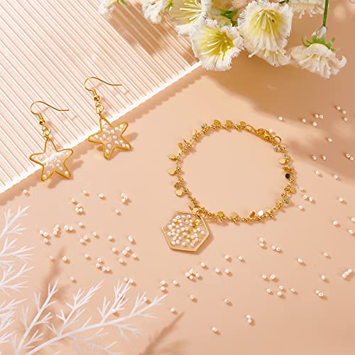 NBEADS Approximately 155pcs Mini Natural Cultured Freshwater Pearls - Image 2