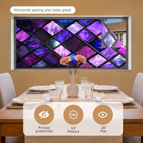 Vinilo decorativo para ventana Nuxovilar Gothic Purple 17.5×39.3 in miniatura 5