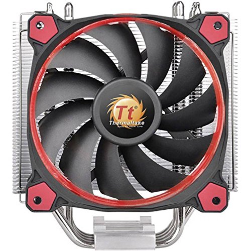 Thermaltake 12 cm Silent CPU Cooler with Ring Fan - Red