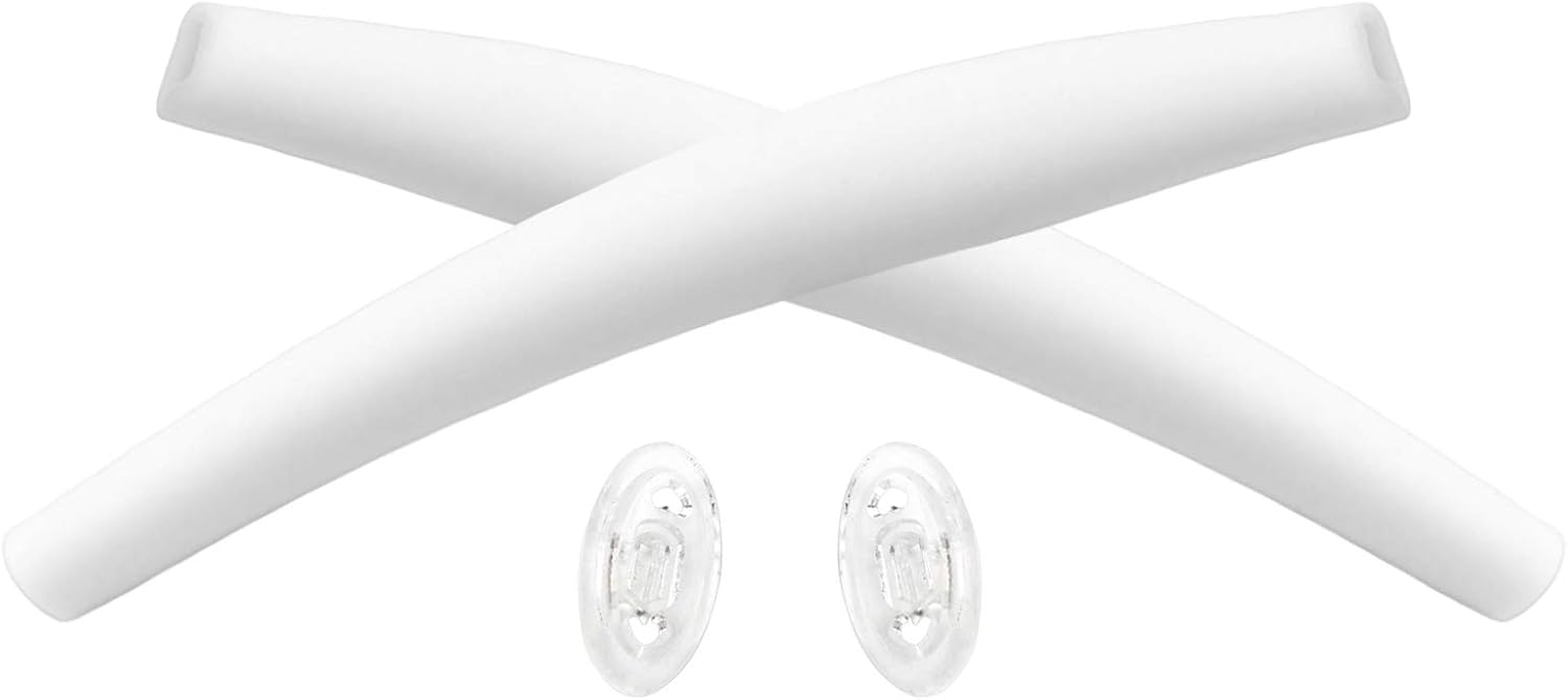 Vonxyz Rubber Kits Replacement for Oakley Crosshair 2.0 Sunglass - White