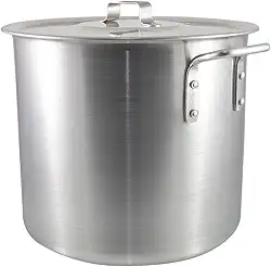 Caldeirão Panela Grande Industrial Restaurante Profissional Linha Hotel Alumínio Nº 28-15 litros