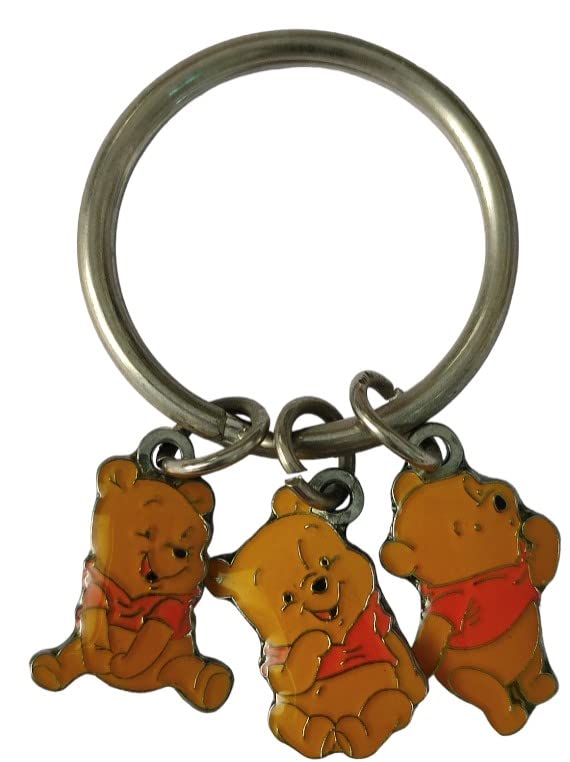 Porte-clés Winnie, Silver & Multicolour, taille unique