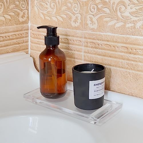 Bigfety ST-002 Pedestal Soap Dish, Acrylic Soap Tray For Kitchen, Soap Bottle Riser Stand For Kitchen Sink, Bathroom thumb #3