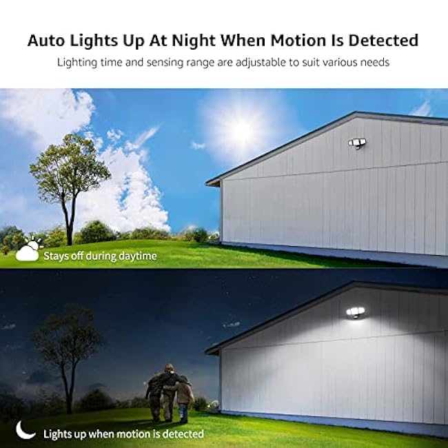Lepro LED Security Lights Flood Lights 27W Black